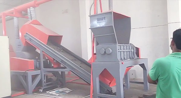 Waste radiator recycling line in india