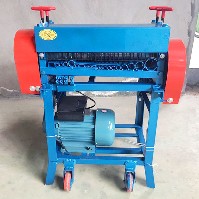  Automatic Wire Stripping Machine for Cable Recycle
