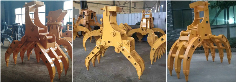 grapple for excavator-detailed-photo