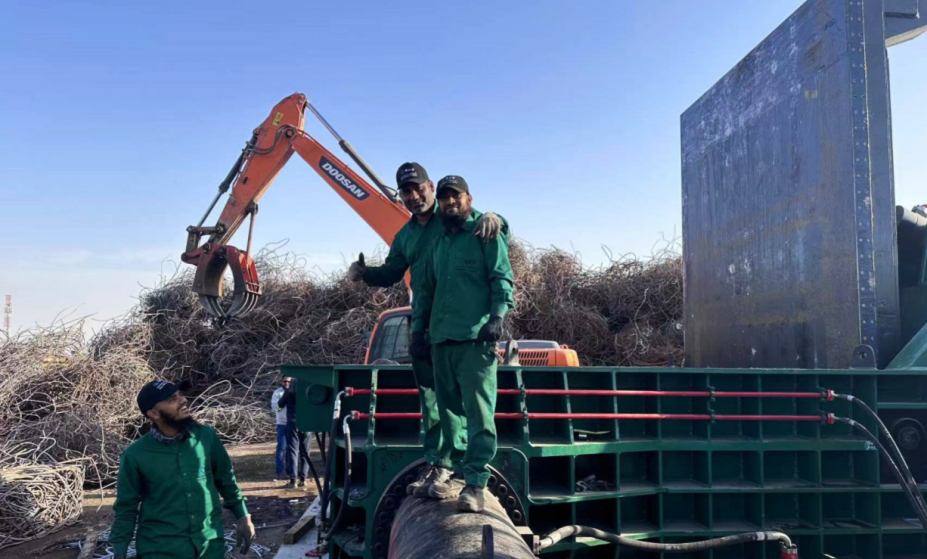 Metal Baler To Saudi