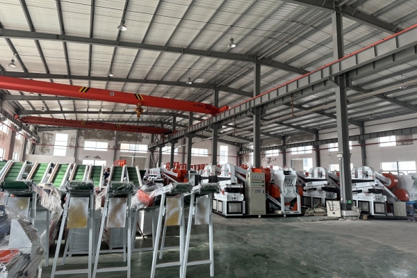 Mass Production for cable granulator recycling machines