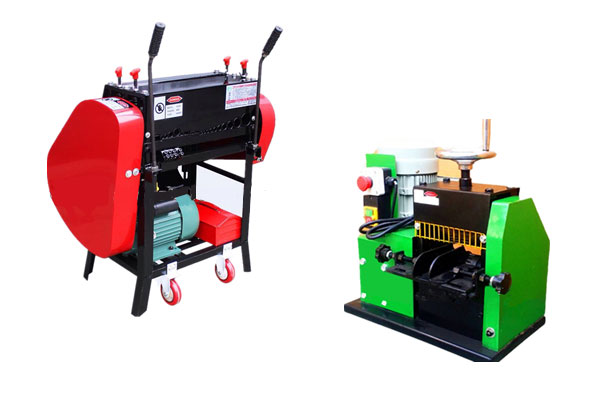 Basic components of wire stripping machine