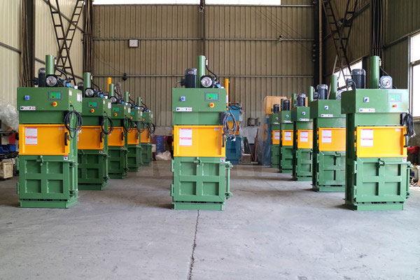 Precautions during operation of Vertical waste paper baler